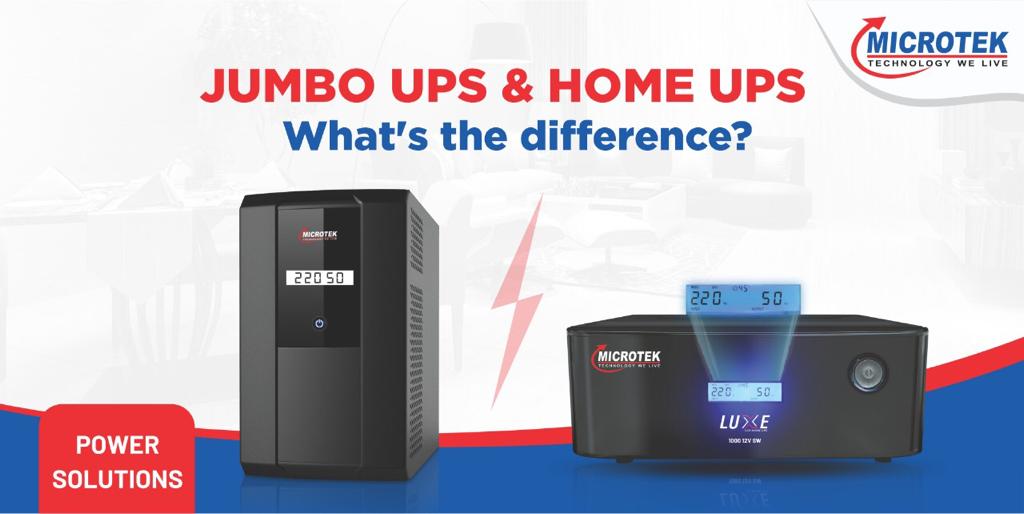 Jumbo UPS & Home UPS — what is the difference?