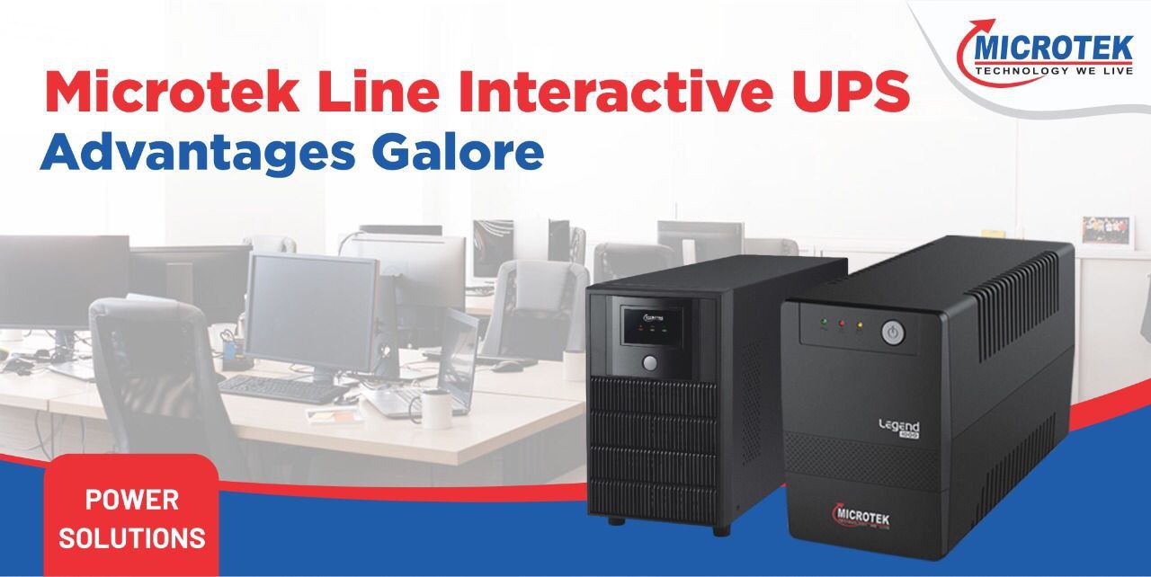 Microtek Line Interactive UPS — Advantages Galore