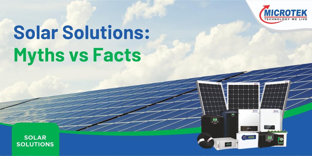 Common myths about solar solutions
