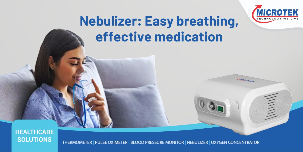 Breathe easy with Microtek Nebulizer