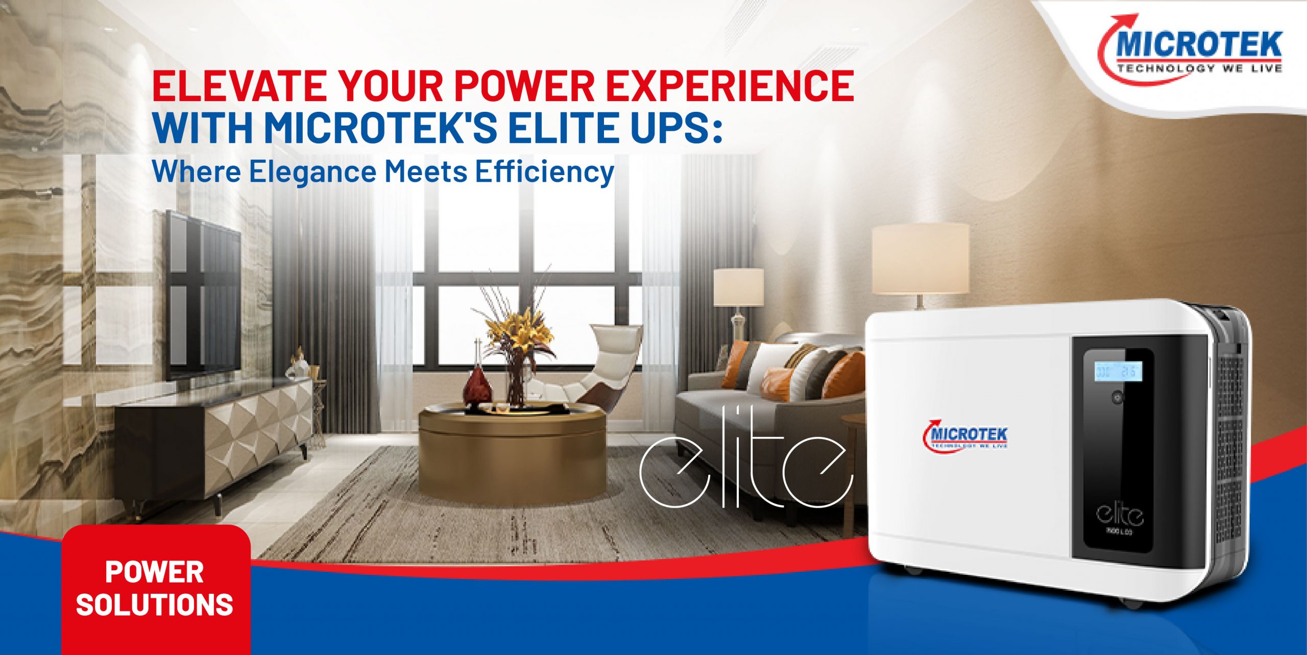 Elevate Your Power Experience with Microtek’s Elite UPS: Where Elegance Meets Efficiency